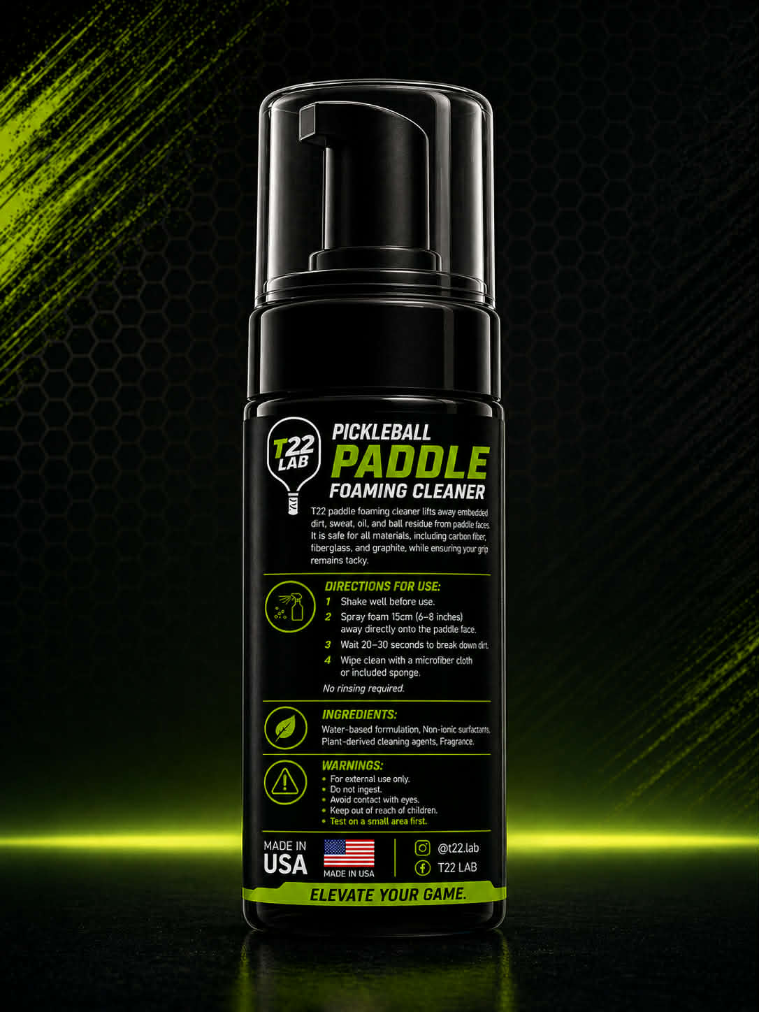 PICKLEBALL CLEANING FOAM
