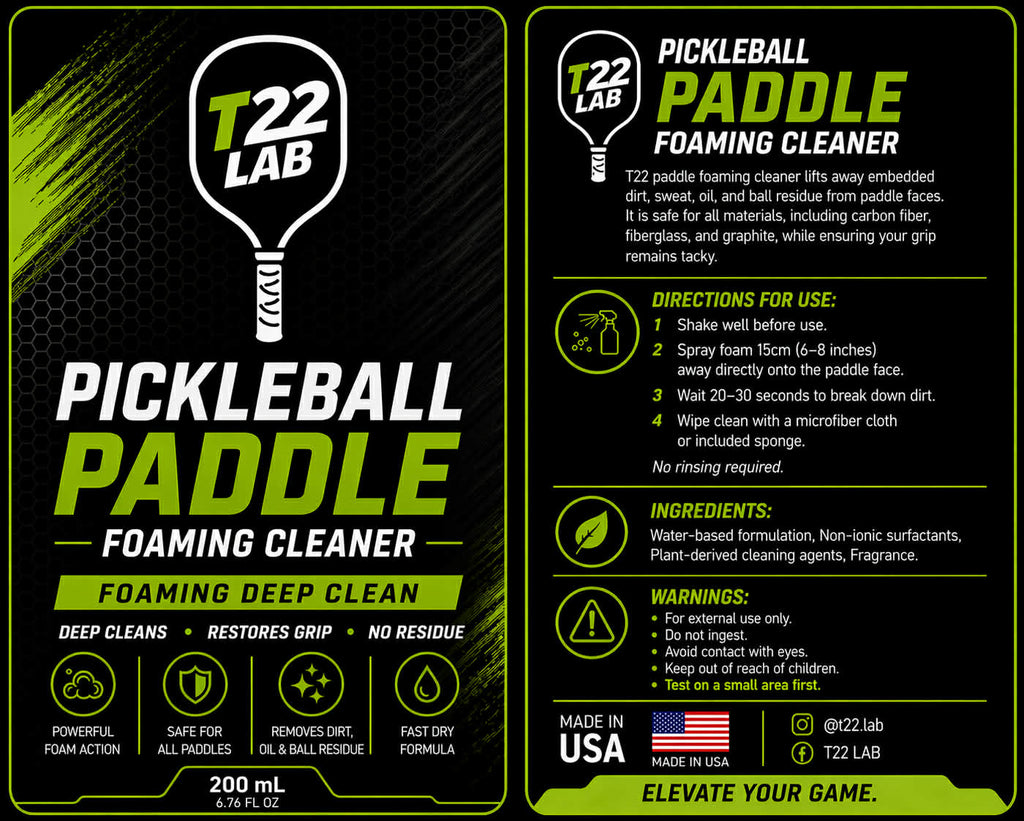 PICKLEBALL CLEANING FOAM